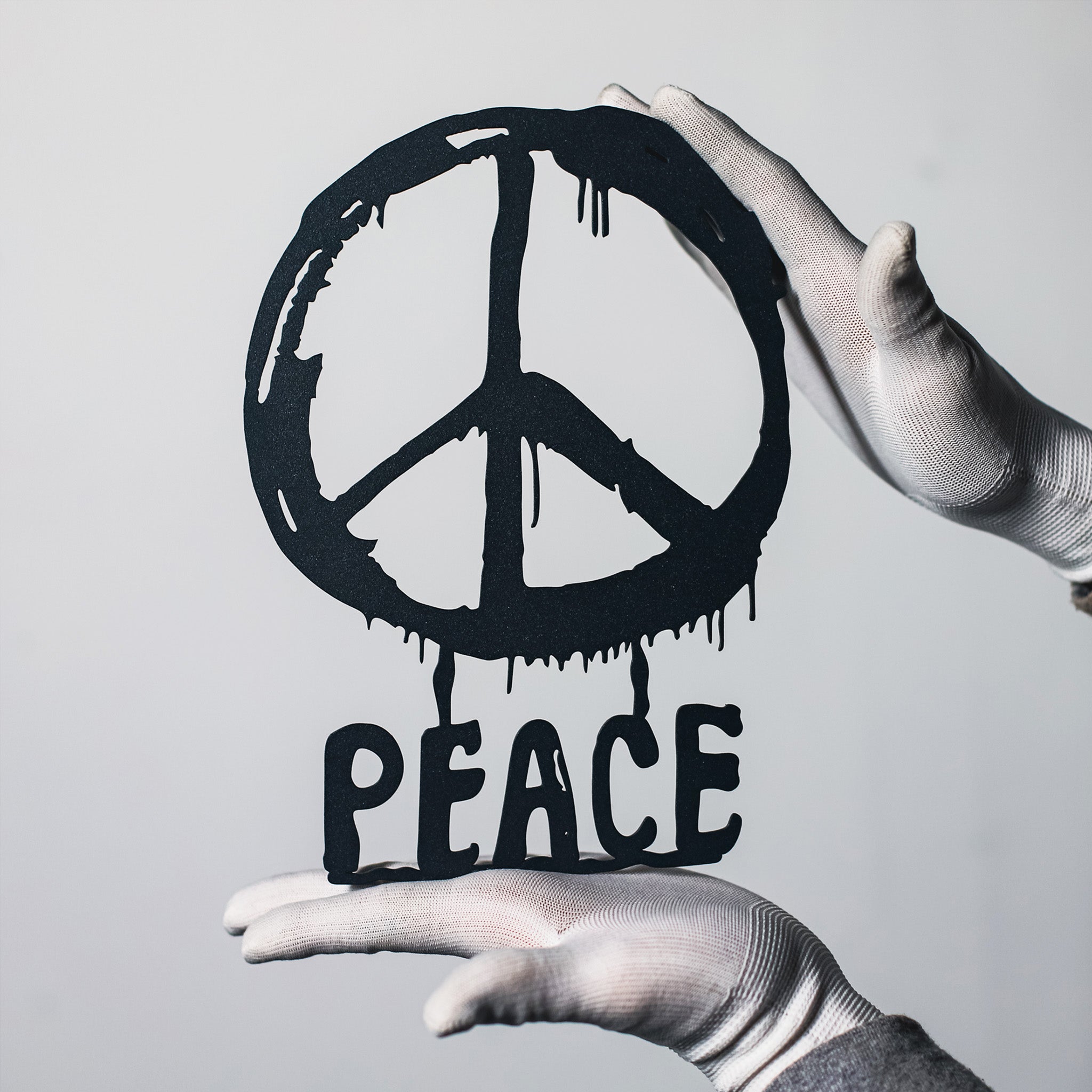 Gemaltes Peace Zeichen